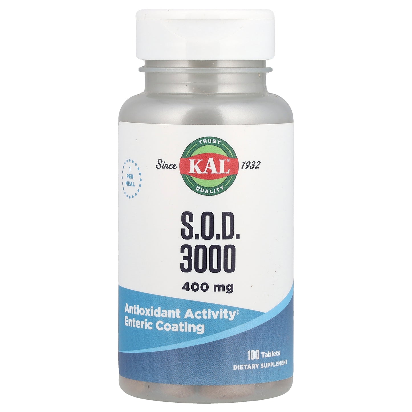 KAL, S.O.D. 3000, 400 mg, 100 Tablets