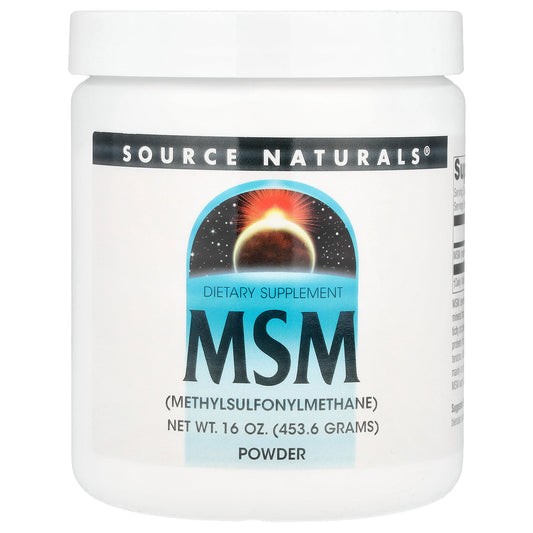 Source Naturals, MSM Powder, 16 oz (453.6 g)