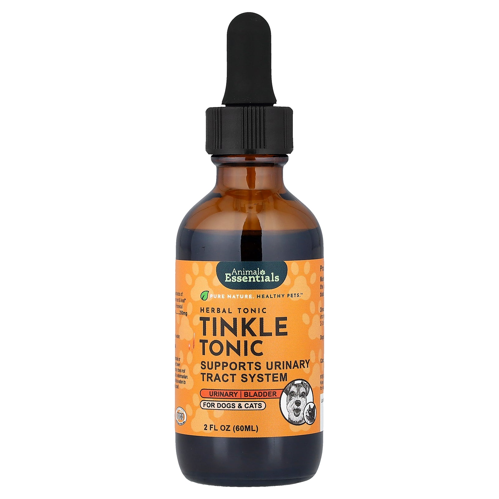 Animal Essentials, Tinkle Tonic, For Dogs & Cats, 2 fl oz (60 ml)