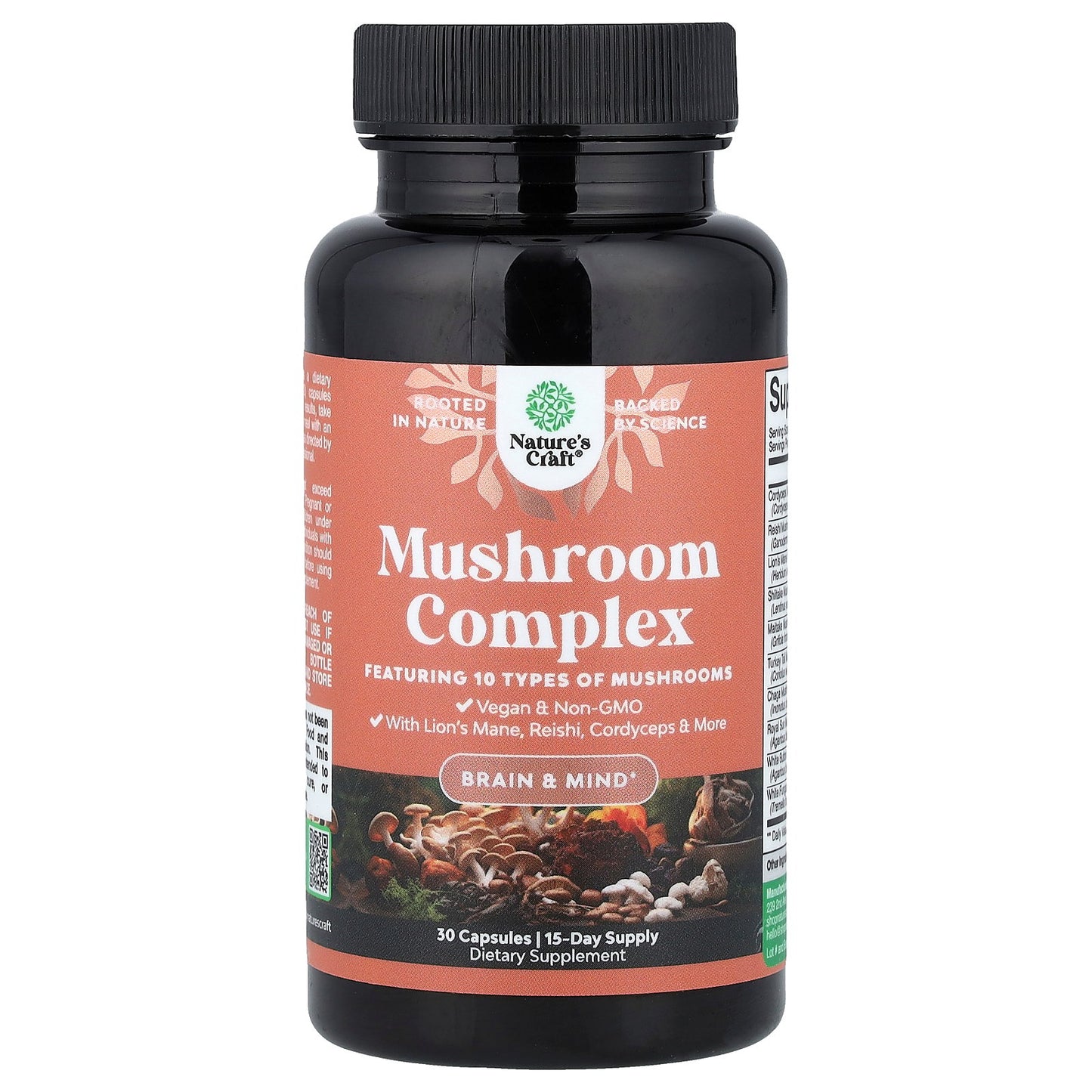 Nature's Craft, Mushroom Complex, 30 Capsules