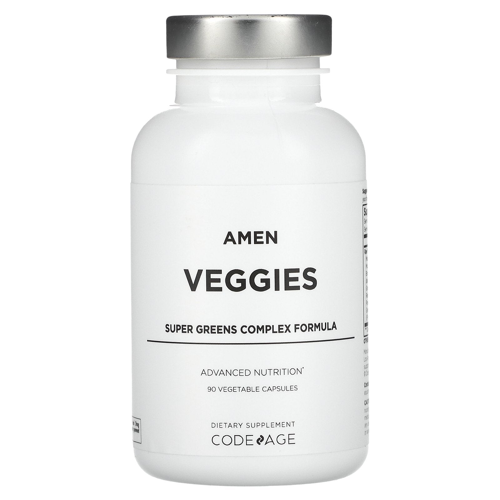 Codeage, Amen, Veggies, 90 Vegetable Capsules