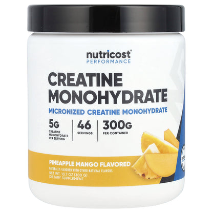 Nutricost, Creatine Monohydrate, Pineapple Mango , 10.7 oz (300 g)