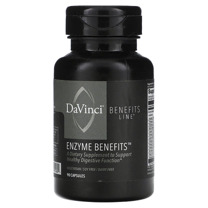 DaVinci Laboratories, Enzyme Benefits , 90 Capsules