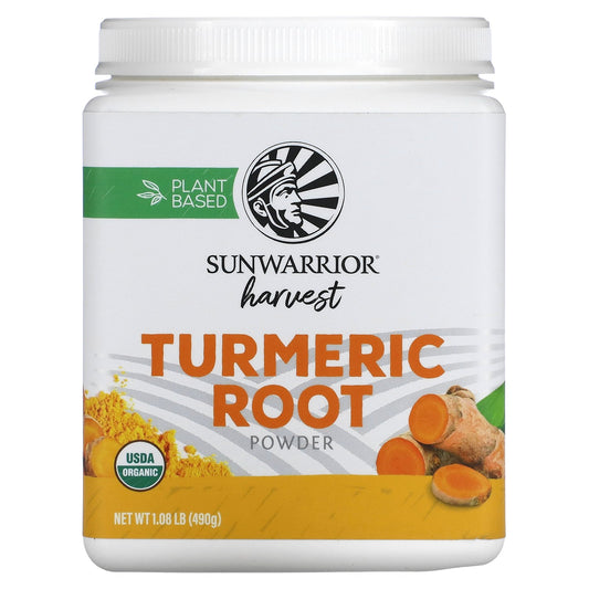 Sunwarrior, Harvest, Turmeric Root Powder, 1.08 lb (490 g)