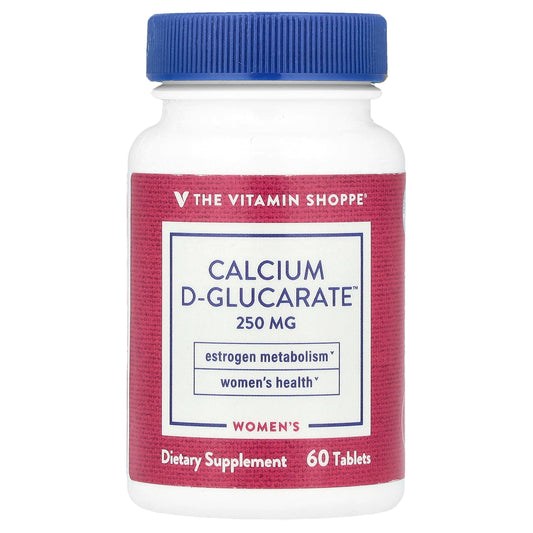 The Vitamin Shoppe, Calcium D-Glucarate™, Women's, 250 mg, 60 Tablets