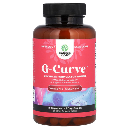 Nature's Craft, Women's Wellness, G-Curve™, 90 Capsules