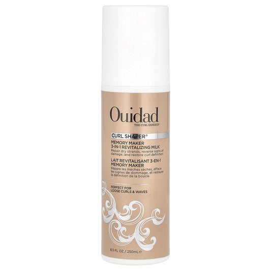 Ouidad, Curl Shaper®, Memory Maker 3-In-1 Revitalizing Milk, 8.5 fl oz (250 ml)