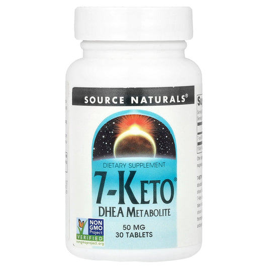 Source Naturals, 7-Keto®, DHEA Metabolite, 50 mg , 30 Tablets