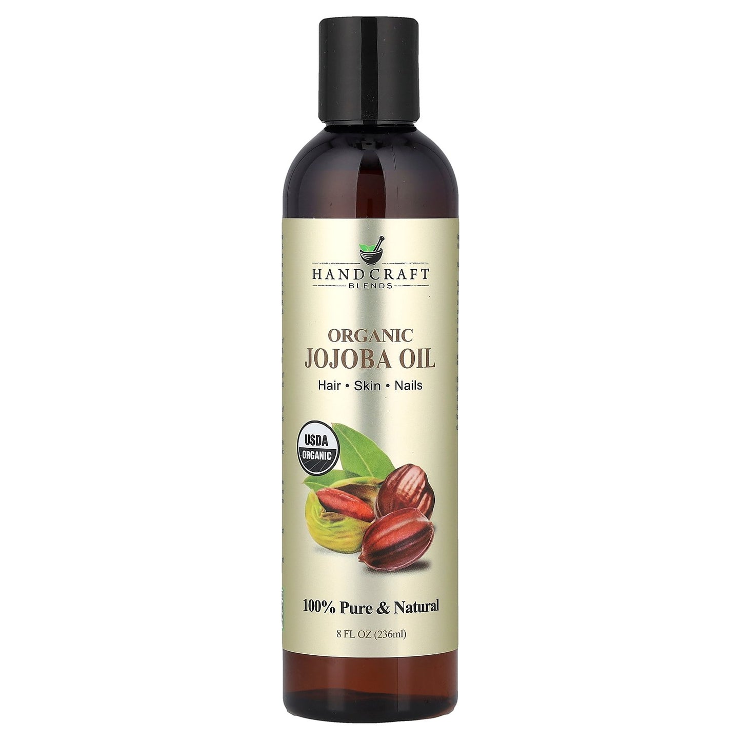Handcraft Blends, Organic Jojoba Oil, 8 fl oz (236 ml)