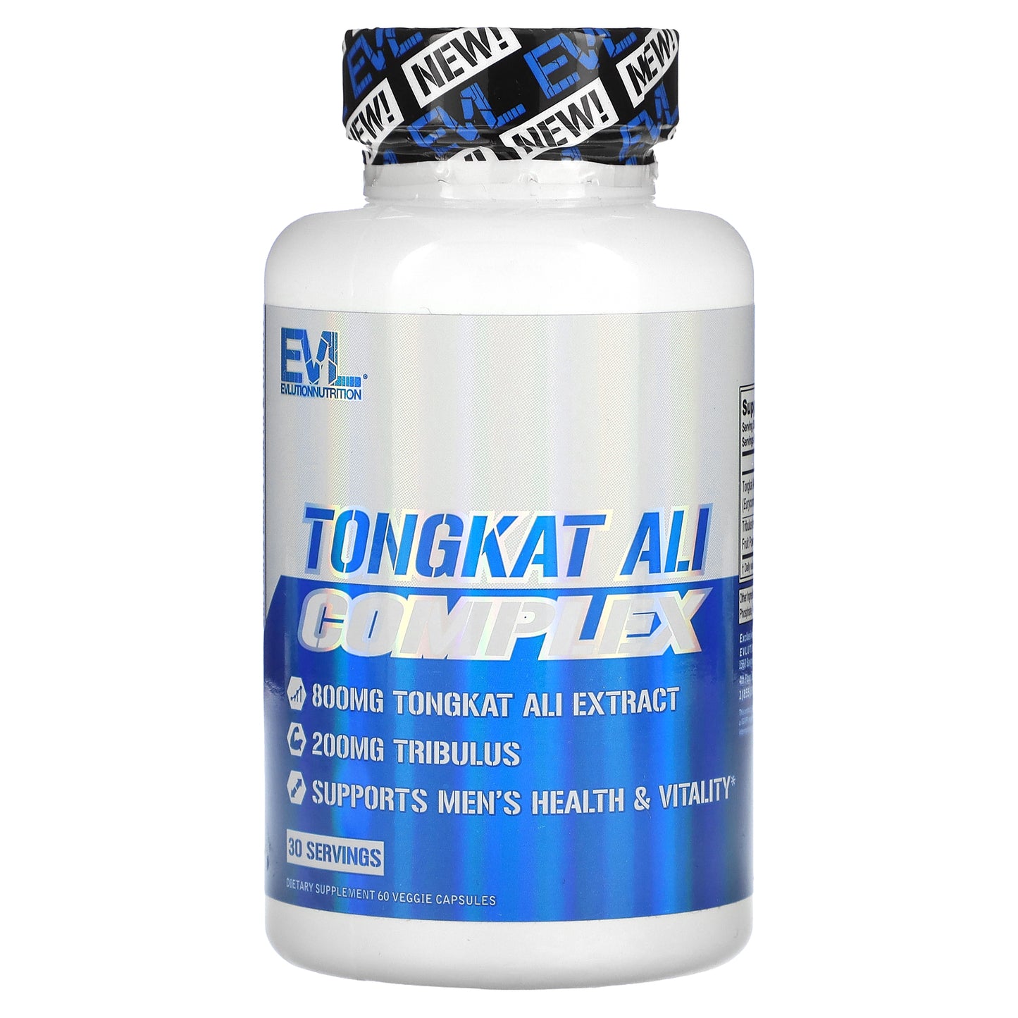 EVLution Nutrition, Tongkat Ali Complex, 60 Veggie Capsules
