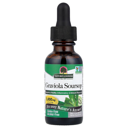Nature's Answer, Graviola Soursop , 1,000 mg, 1 fl oz (30 ml)