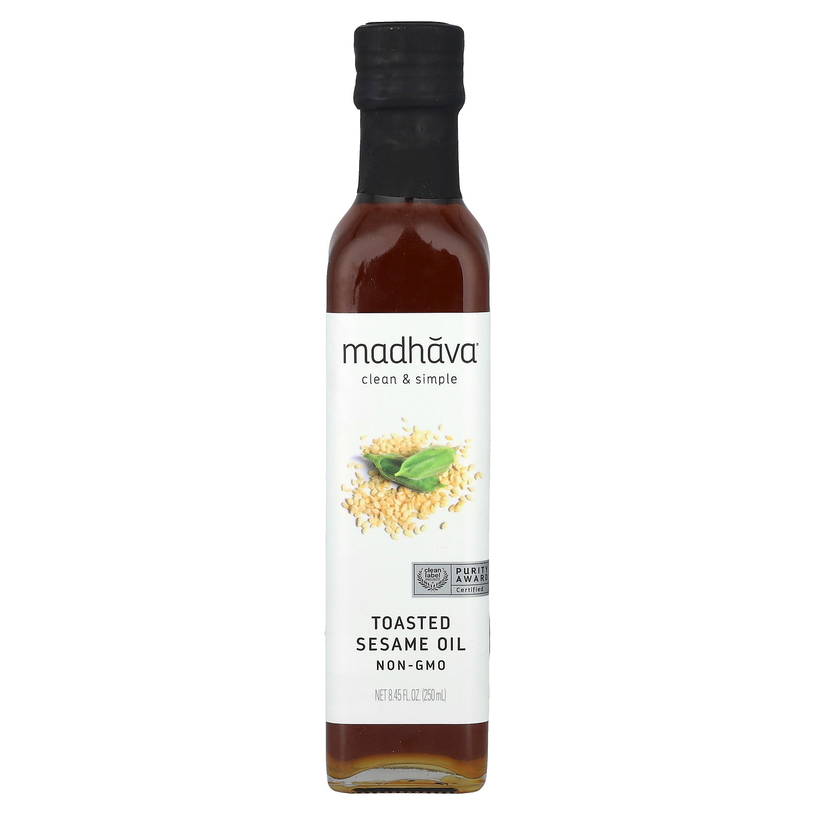 Madhava, Toasted Sesame Oil, 8.45 fl oz (250 ml)