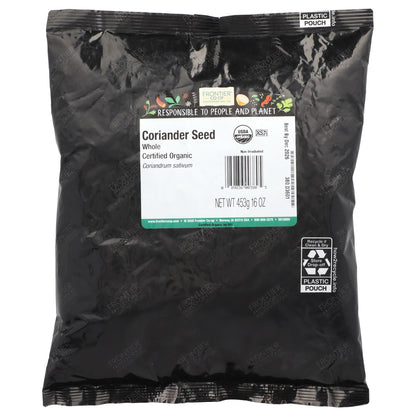 Frontier Co-op, Organic Whole Coriander Seed, 16 oz (453 g)