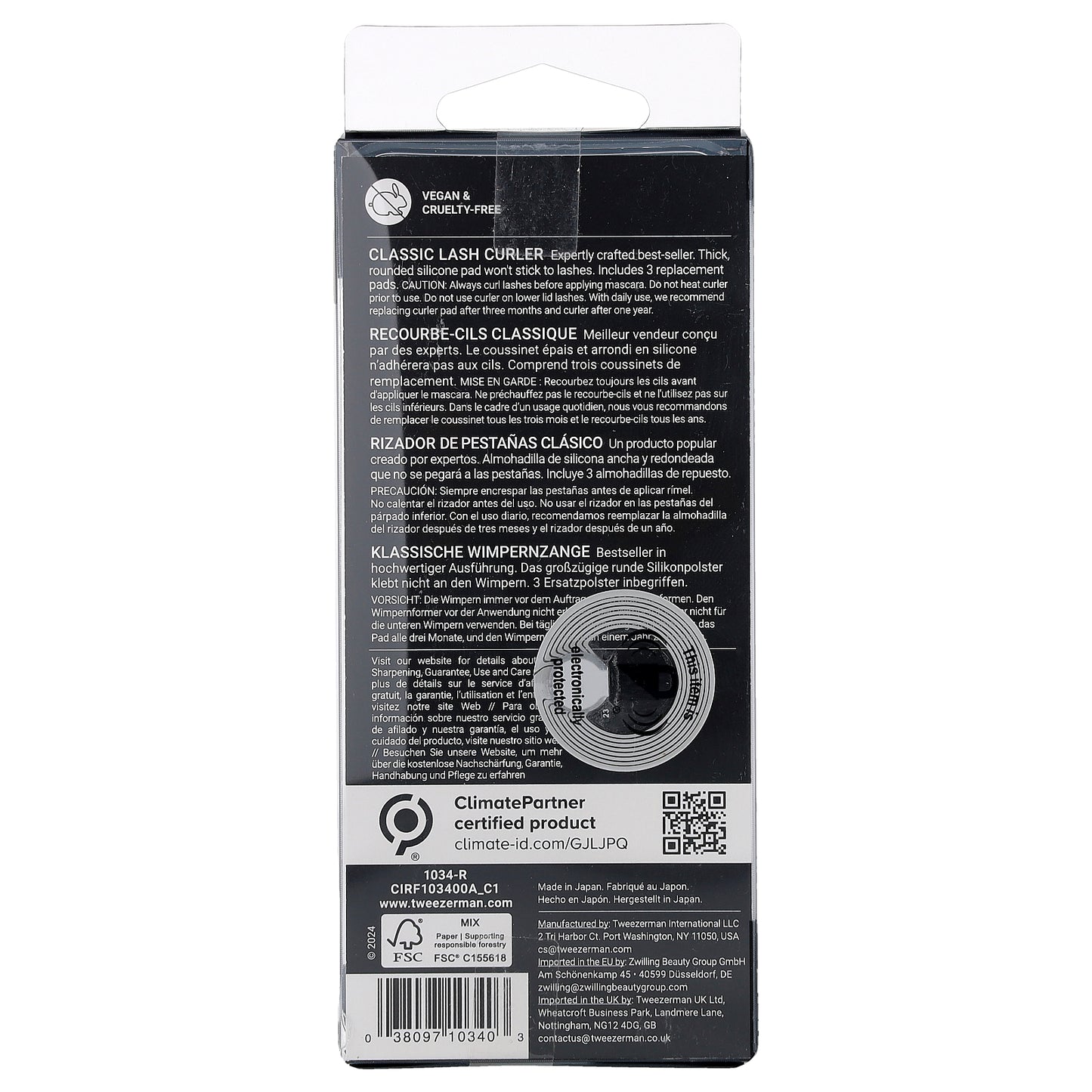 Tweezerman, Classic Lash Curler, 1 Count