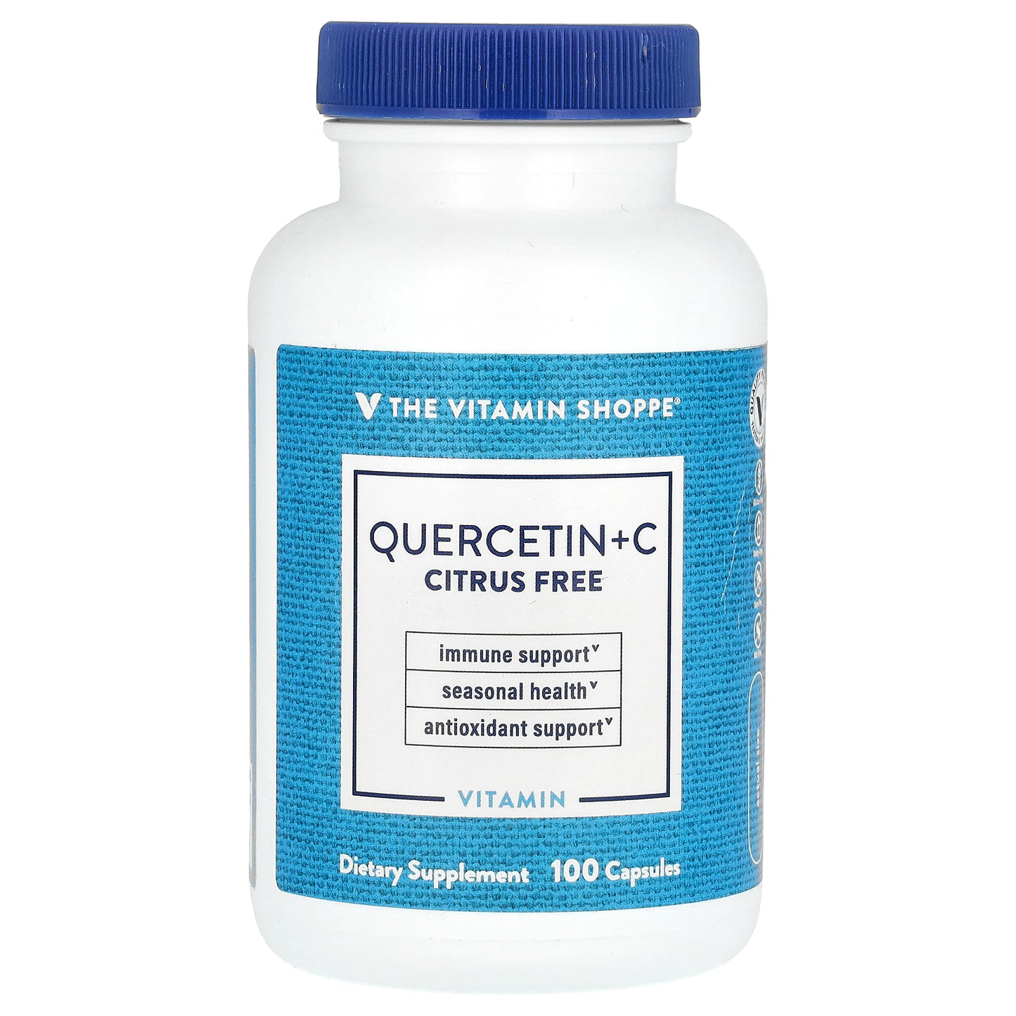 The Vitamin Shoppe, Quercetin + C, Citrus Free, 100 Capsules