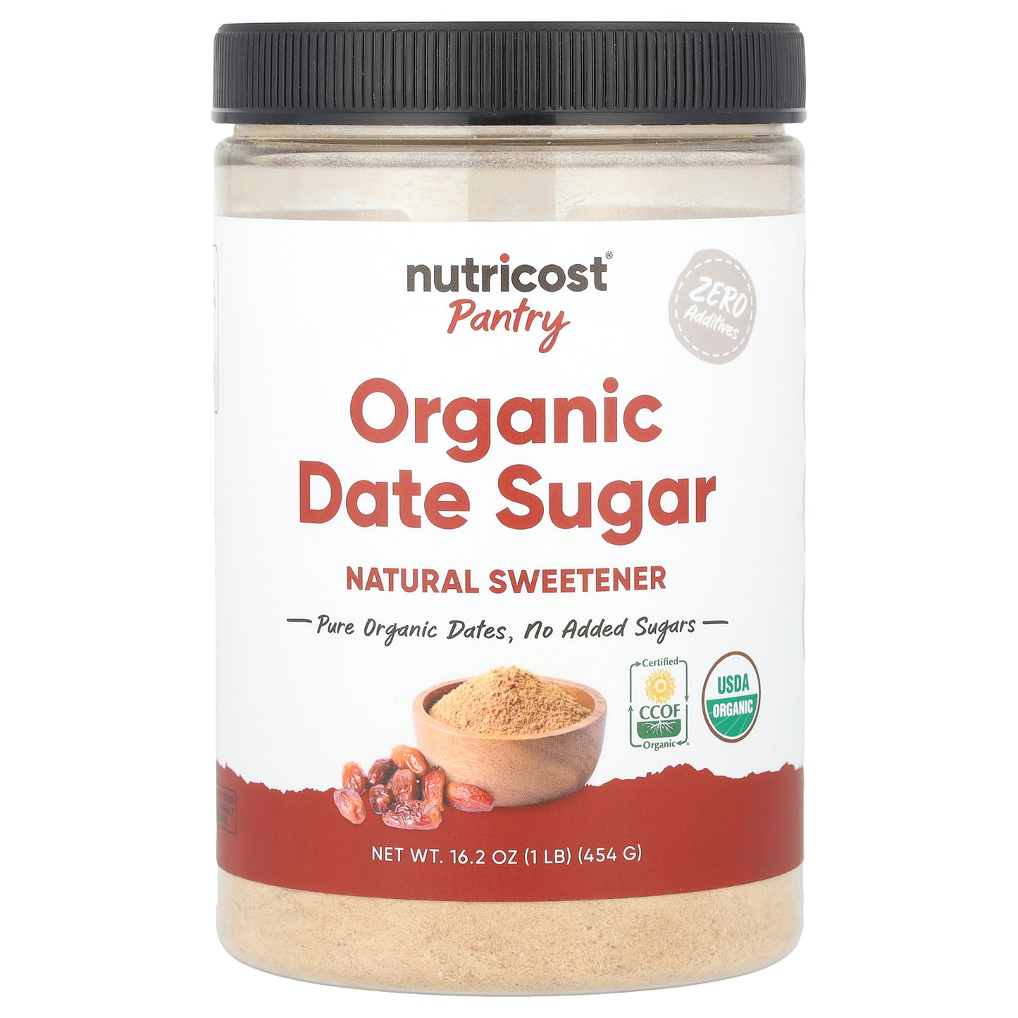 Nutricost, Pantry, Organic Date Sugar, 16.2 oz (454 g)