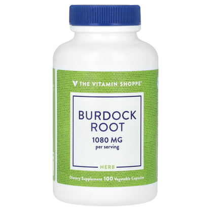 The Vitamin Shoppe, Burdock Root, 100 Vegetable Capsules (540 mg per Capsule)