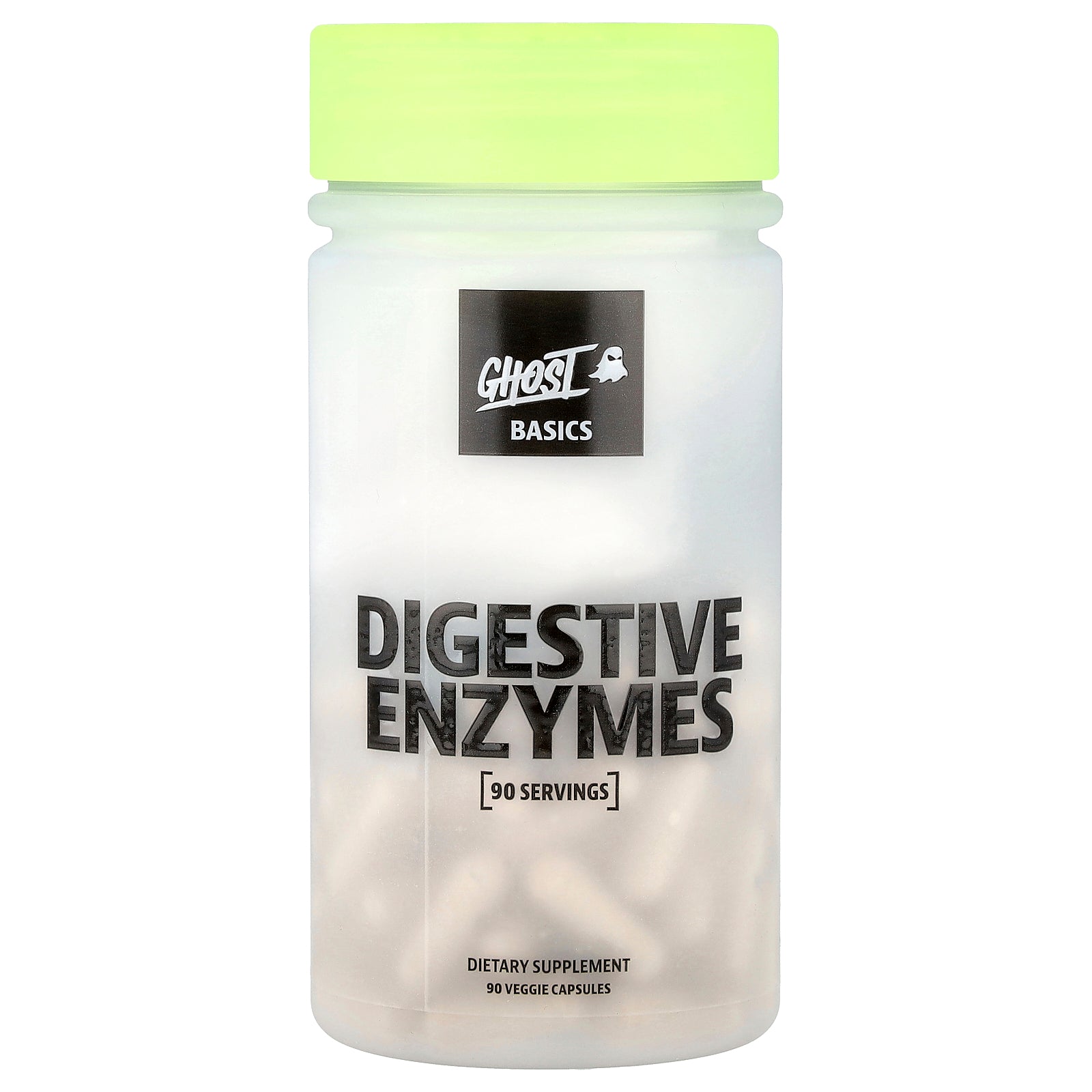 Ghost, Basics, Digestive Enzymes, 90 Veggie Capsules