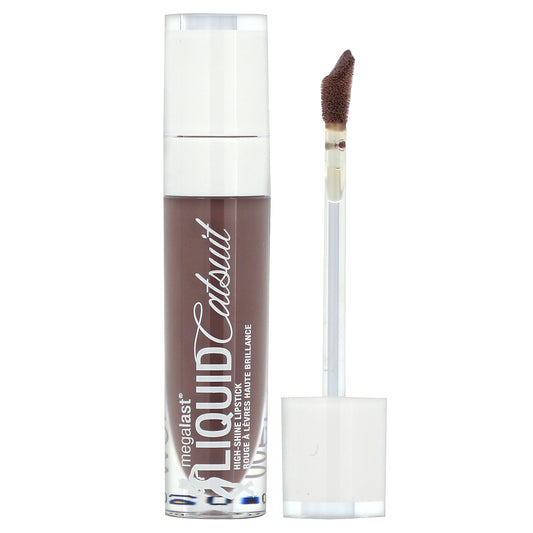 wet n wild, MegaLast, Liquid Catsuit, High-Shine Lipstick, 946B Mauve Over Girl, 0.2 oz (5.7 g)