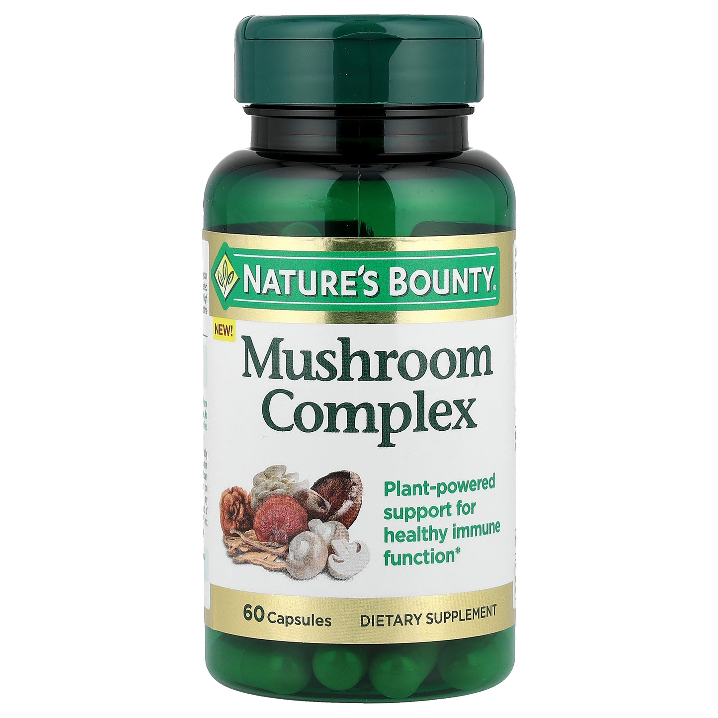 Nature's Bounty, Mushroom Complex, 60 Capsules
