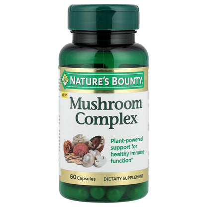 Nature's Bounty, Mushroom Complex, 60 Capsules
