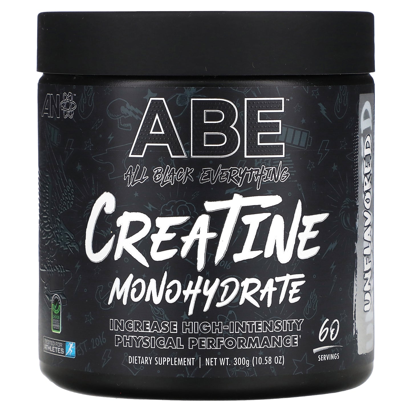 ABE, Creatine Monohydrate, Unflavored, 5 g, 10.58 oz (300 g)