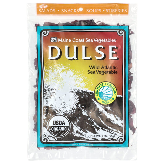 Maine Coast Sea Vegetables, Dulse, Wild Atlantic Sea Vegetable, 2 oz (56 g)