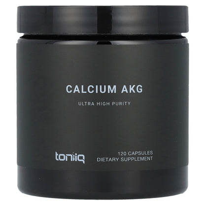 Toniiq, Calcium AKG, 120 Capsules