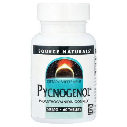 Source Naturals, Pycnogenol® , 50 mg, 60 Tablets