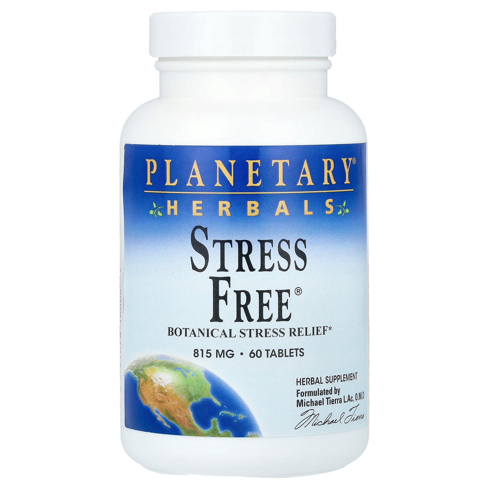 Planetary Herbals, Stress Free®, 60 Tablets