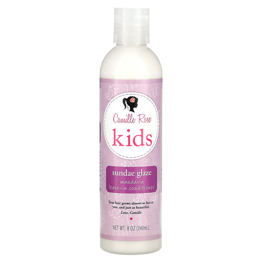 Camille Rose, Kids, Mandarin Leave-in Conditioner, Sundae Glaze, 8 oz (240 ml)