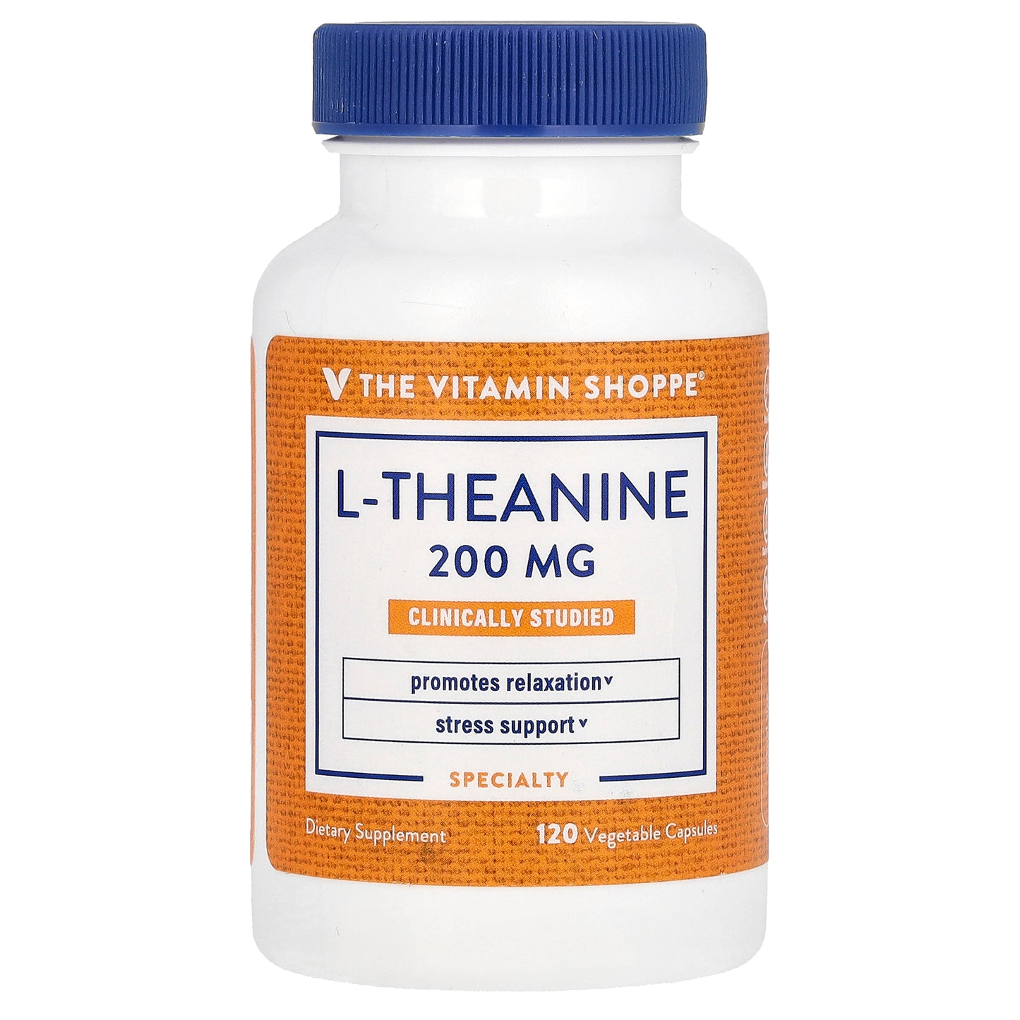 The Vitamin Shoppe, L-Theanine , 200 mg, 120 Vegetable Capsules