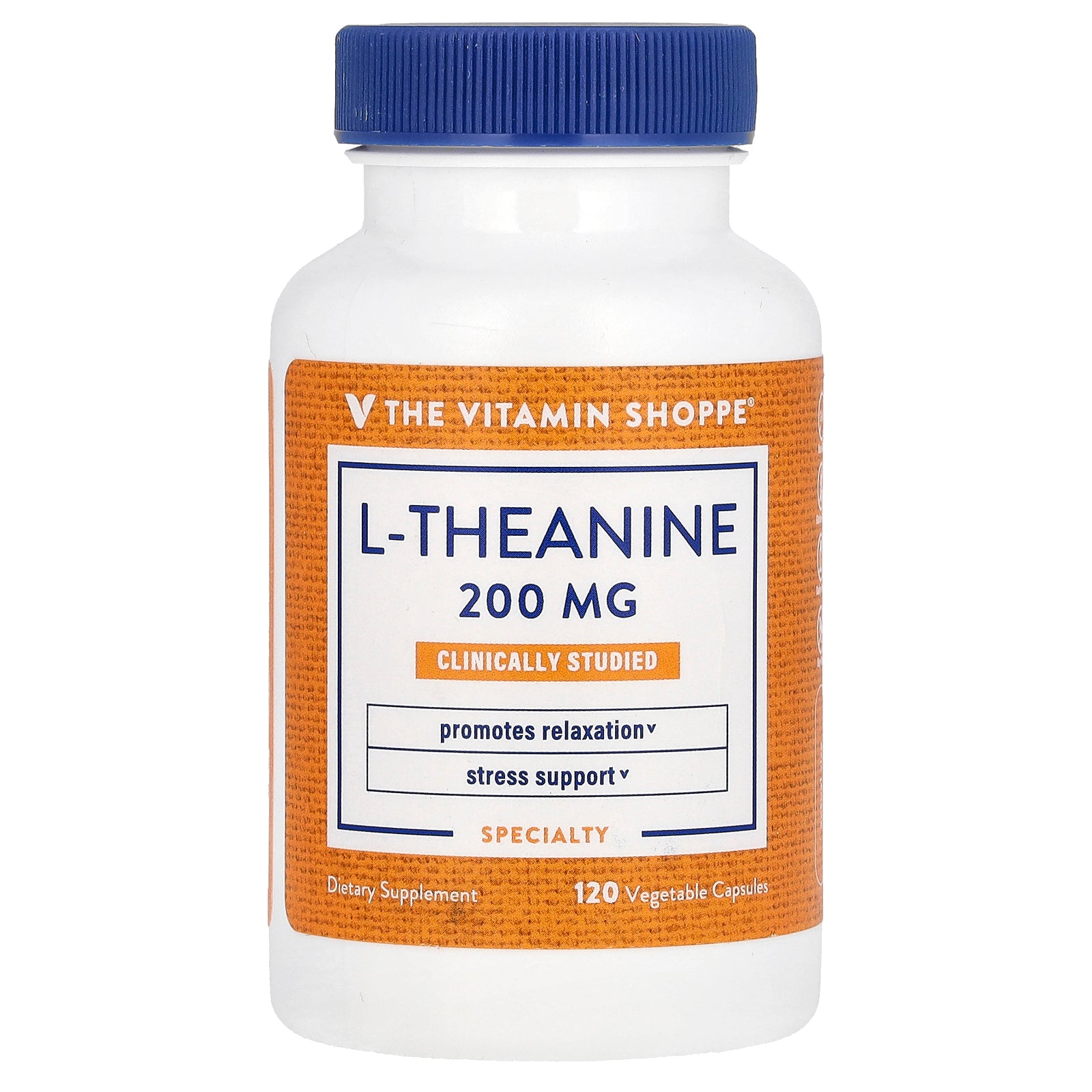 The Vitamin Shoppe, L-Theanine , 200 mg, 120 Vegetable Capsules