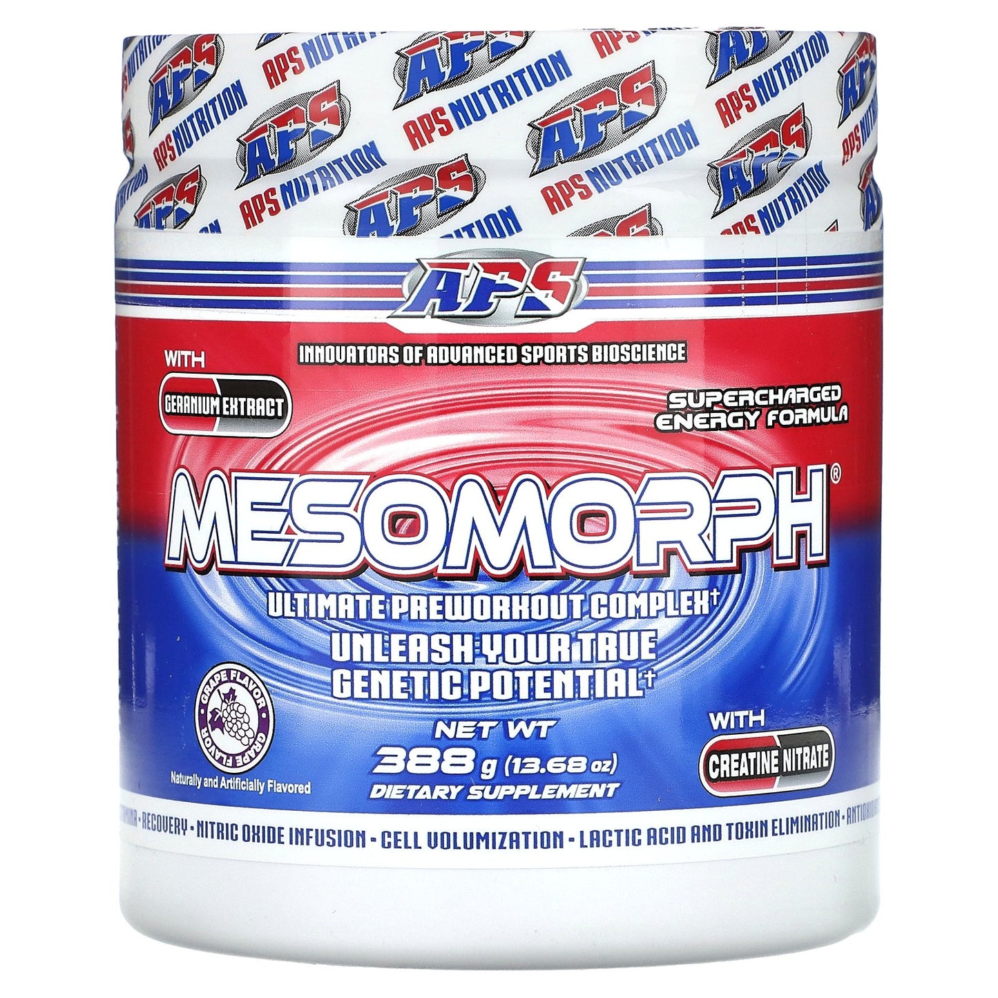 APS, Mesomorph, Grape , 13.68 oz (388 g)