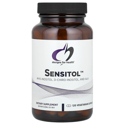 Designs For Health, Sensitol™, Myo-Inositol, D-Chiro-Inositol, And ALA, 120 Vegetarian Capsules