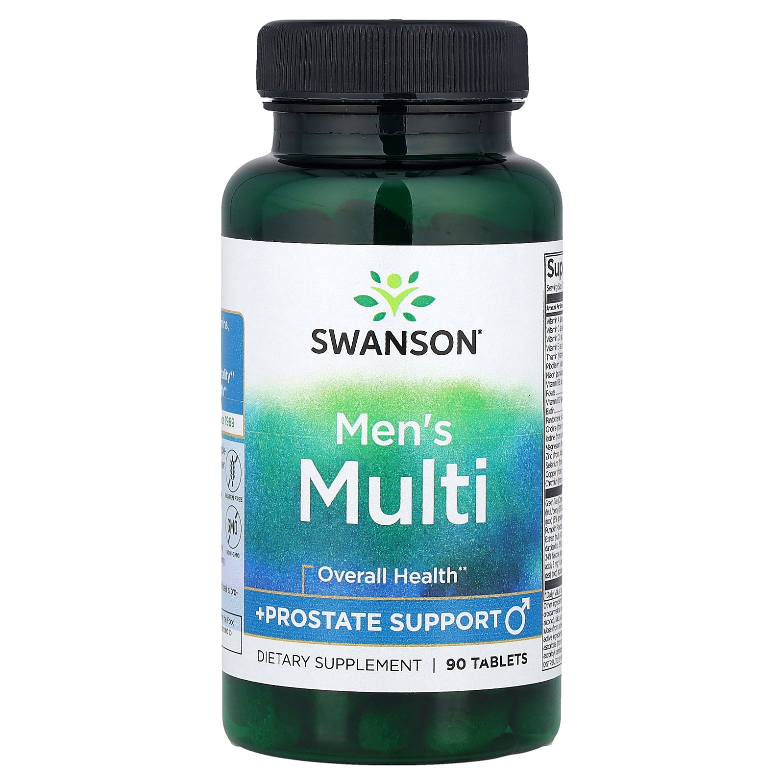 Swanson, Men's Multi + Prostate Support, 90 Tablets