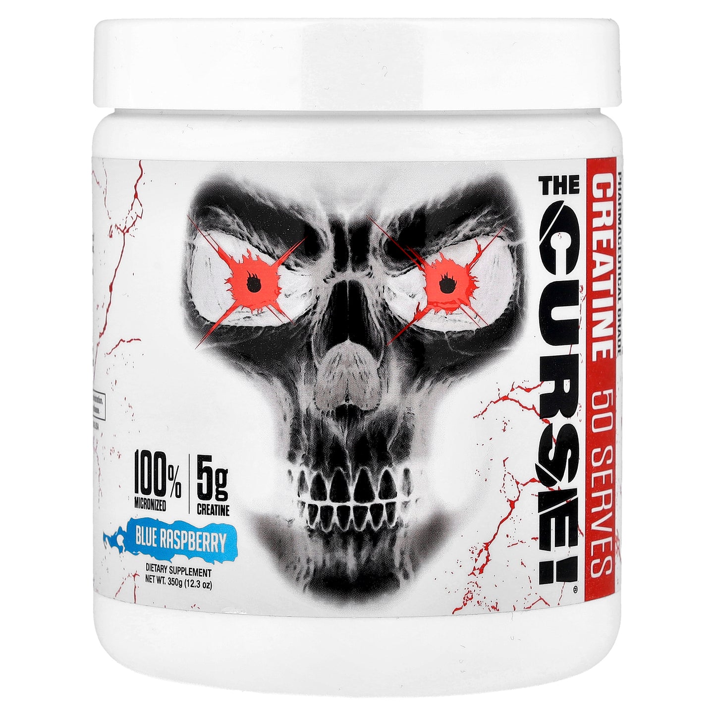 JNX Sports, The Curse!®, Creatine, Blue Raspberry, 12.3 oz (350 g)