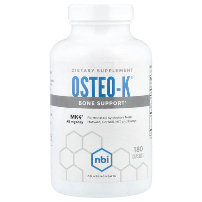 NBI, Osteo-K®, 180 Capsules