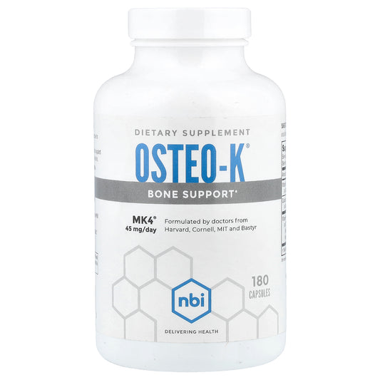 NBI, Osteo-K®, 180 Capsules
