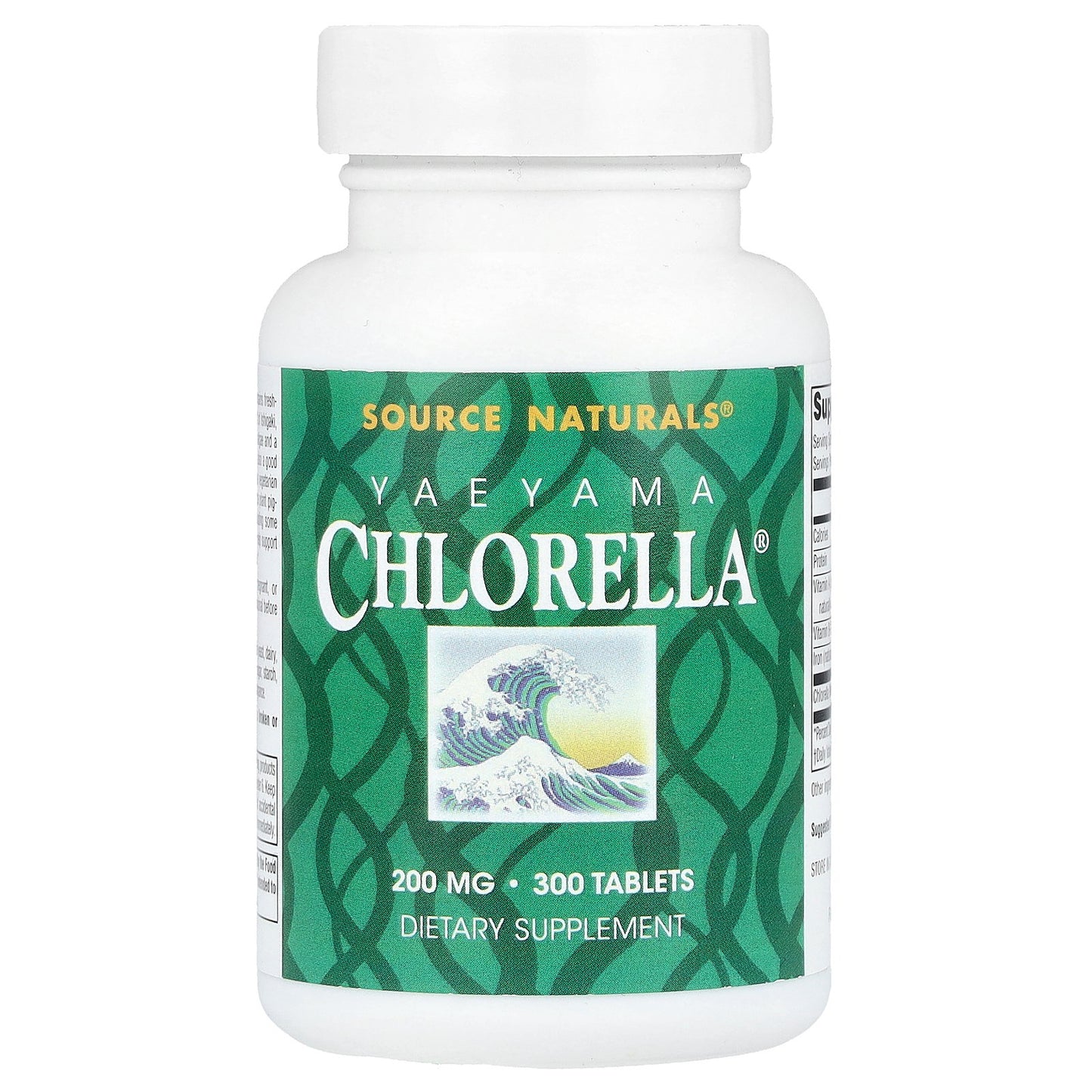 Source Naturals, Yaeyama Chlorella®, 300 Tablets (20 mg per Tablet)