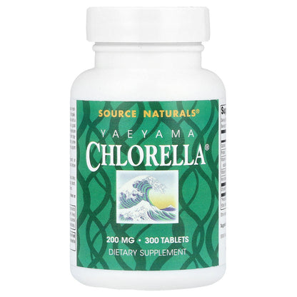 Source Naturals, Yaeyama Chlorella®, 300 Tablets (20 mg per Tablet)