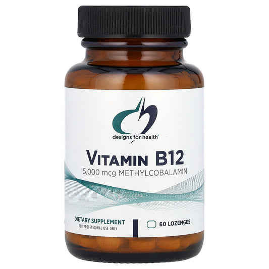 Designs For Health, Vitamin B12, 5,000 mcg, 60 Lozenges