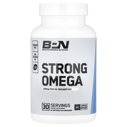BPN, Strong Omega, 60 Softgels (1,290 mg per Softgel)