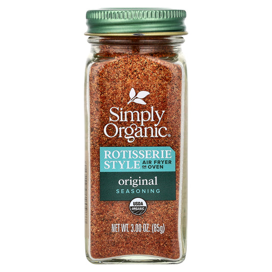 Simply Organic, Rotisserie Style Seasoning, Original, 3 oz (85 g)