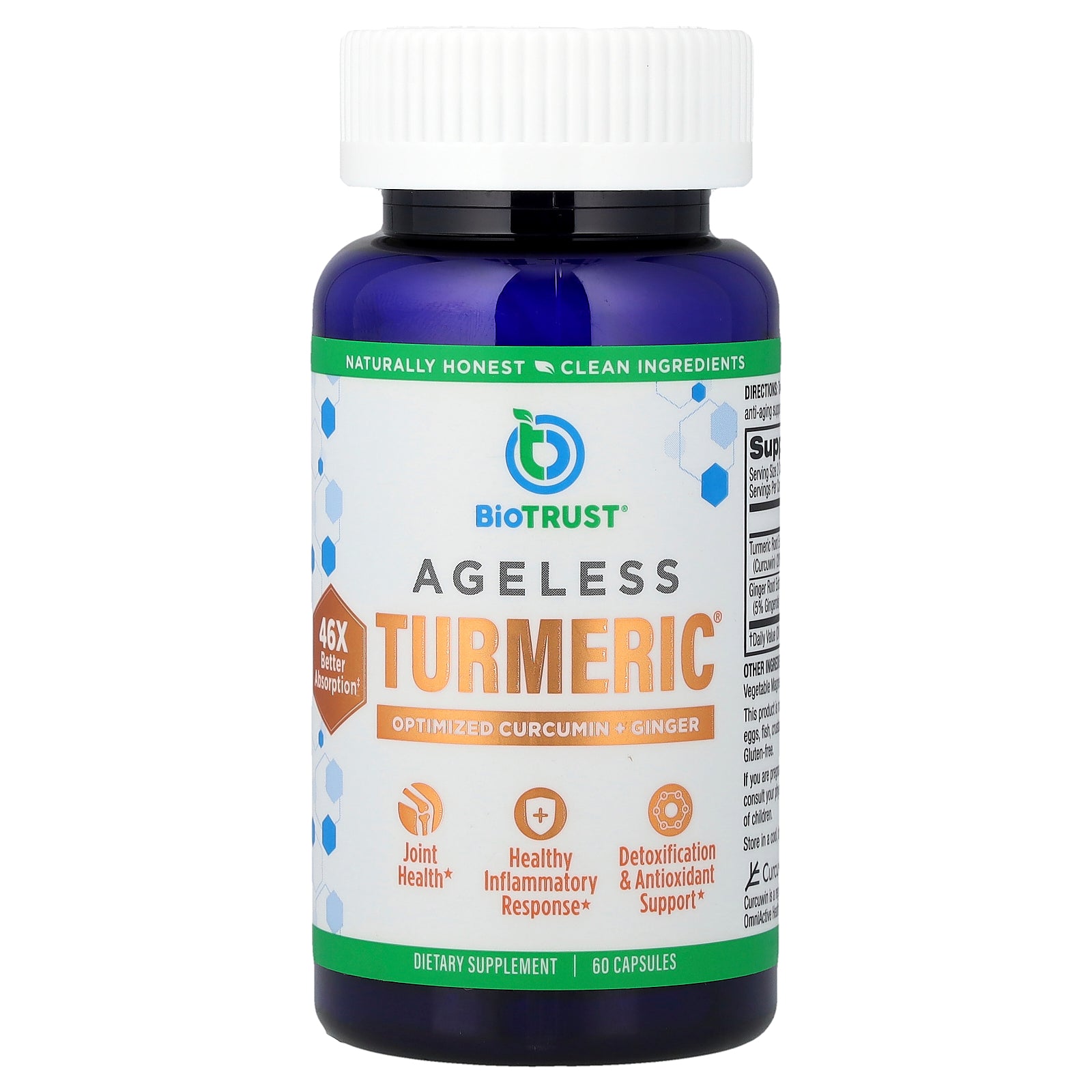 BioTRUST, Ageless Turmeric®, 60 Capsules