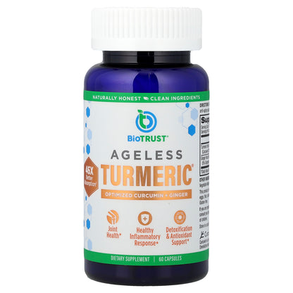 BioTRUST, Ageless Turmeric®, 60 Capsules