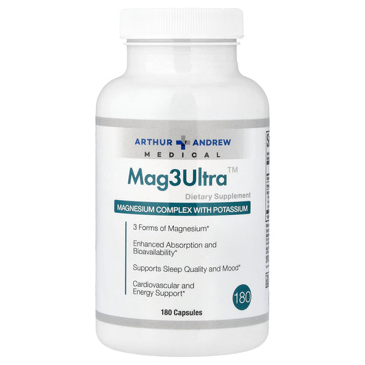 Arthur Andrew Medical, Mag3Ultra™, 180 Capsules