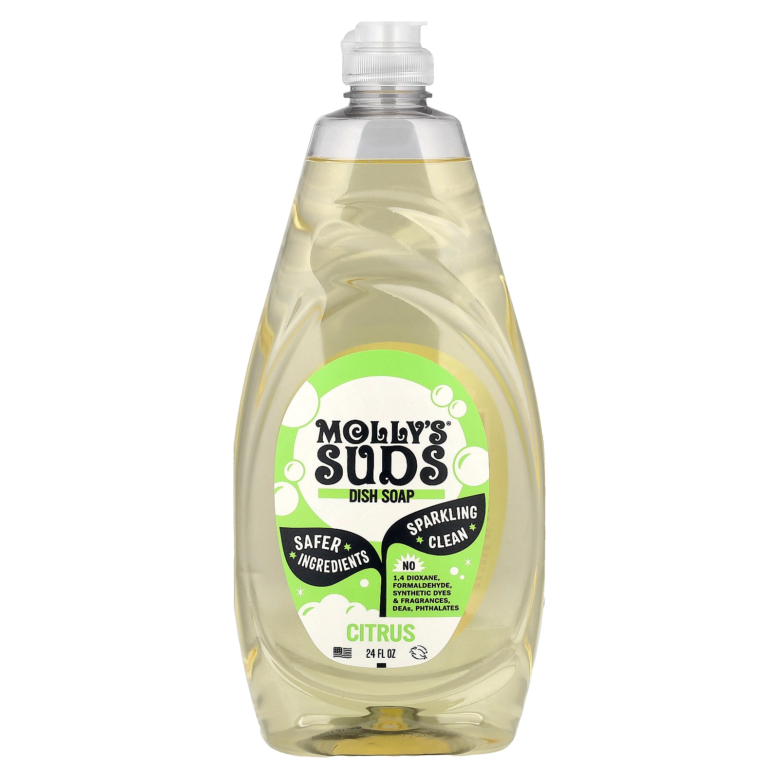 Molly's Suds, Dish Soap, Citrus, 24 fl oz
