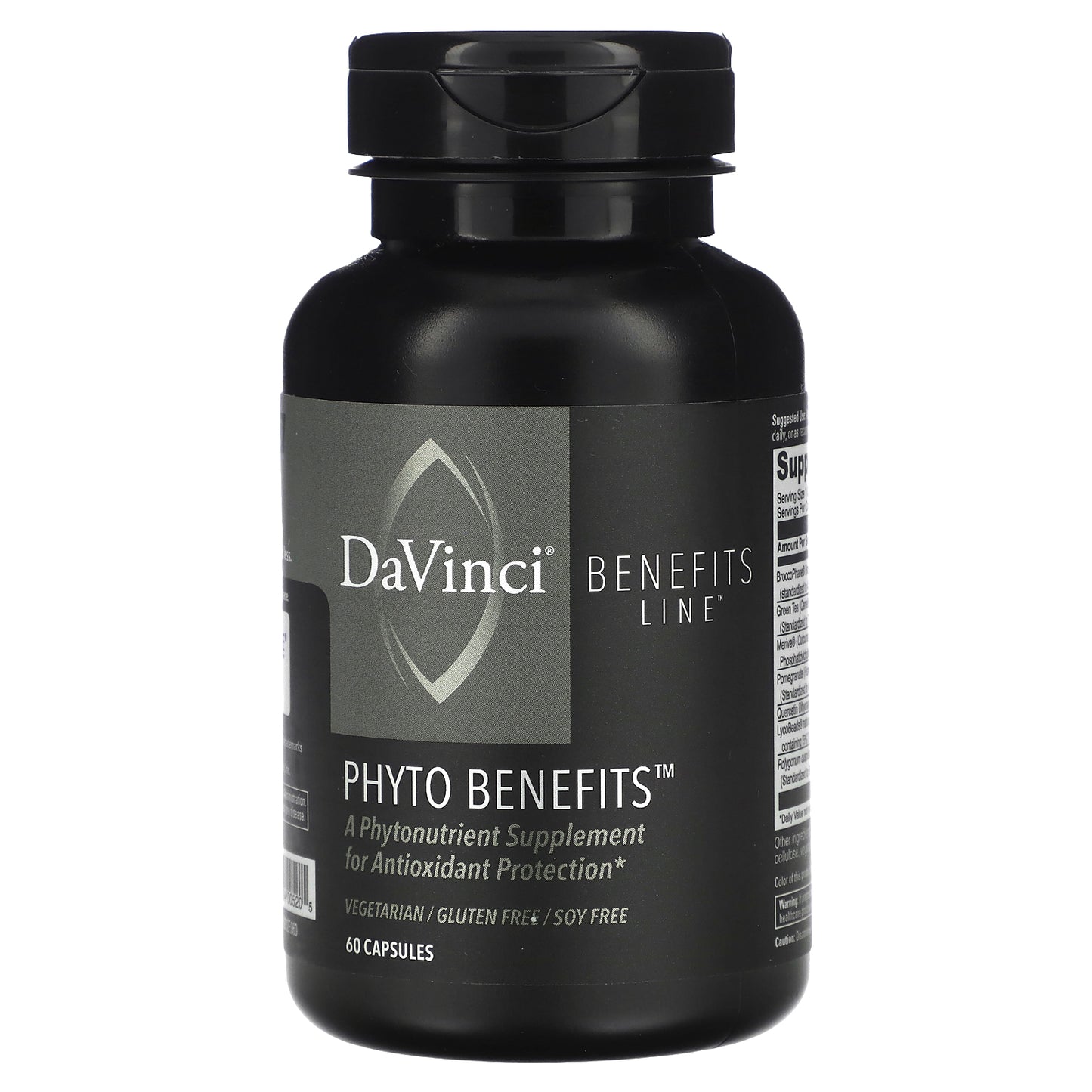 DaVinci Laboratories of Vermont, Benefits Line, Phyto Benefits, 60 Capsules