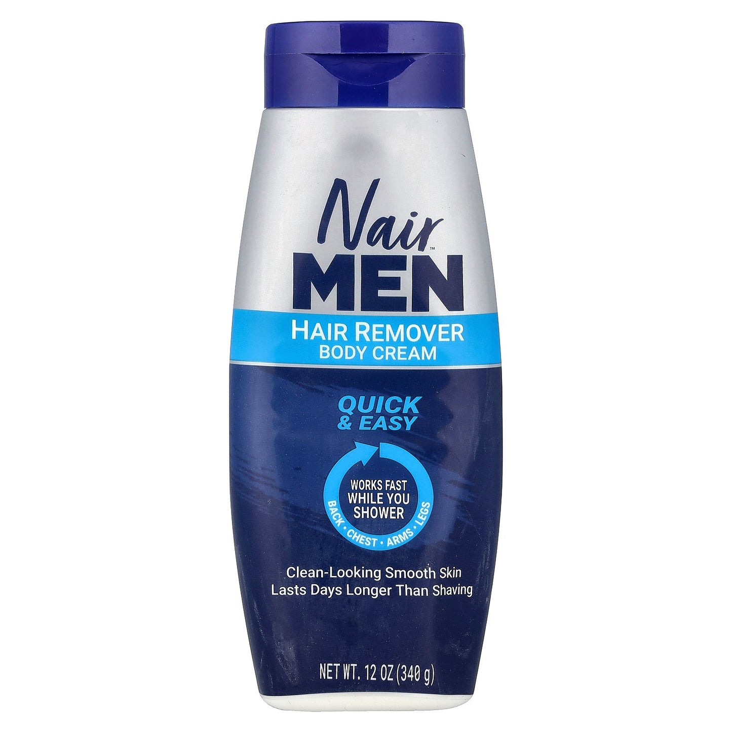 Nair, Men, Hair Remover Body Cream, 12 oz (340 g)